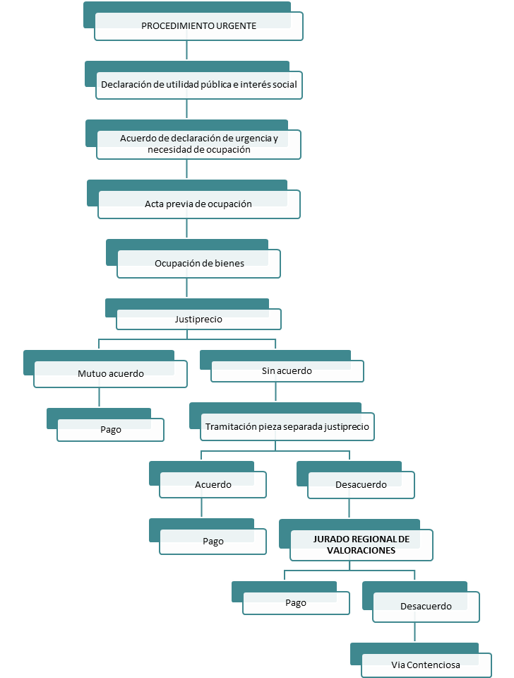 Esquema procedimiento de urgencia
